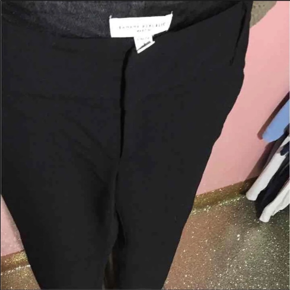 Black banana republic slacks